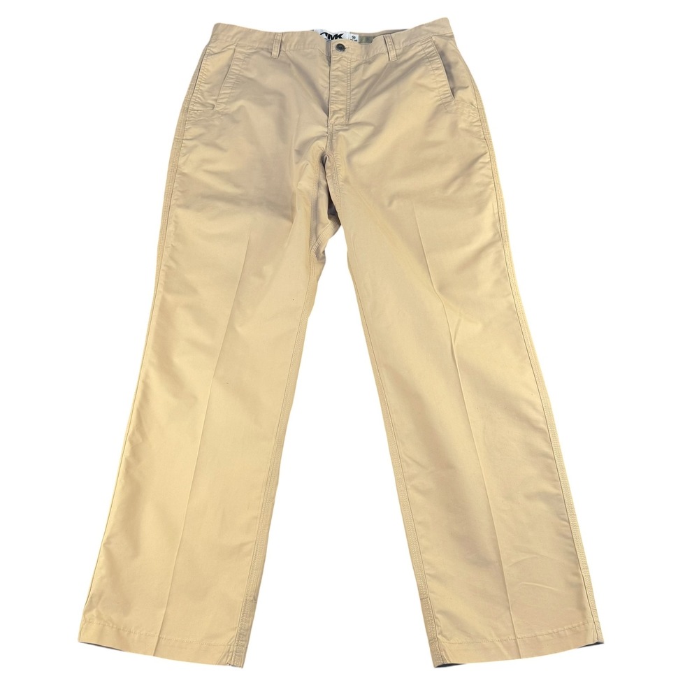 Mountain Khakis Jackson Hole Wyoming Men's Tan Chino Pants 38x32 Straight Leg
